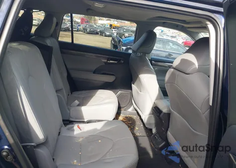 2021 Toyota Highlander Hybrid Limited из США, поврежденный, VIN 5TDXBRCH7MS066482